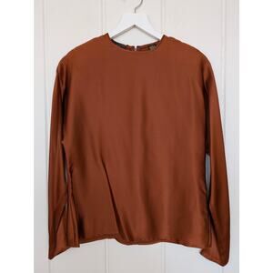 Vintage Dana Buchman Rust‎ Silk Top